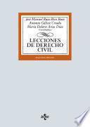 Libro Lecciones de Derecho Civil
