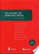 Libro Lecciones de derecho penal. Parte especial. 3a edición