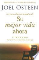 Libro Lecturas Diarias Tomadas De Su Mejor Vida Ahora