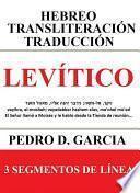 Libro Levítico: Hebreo Transliteración Traducción