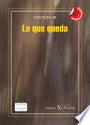 Libro Lo que queda