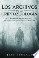 Libro Los Archivos de la Criptozoología