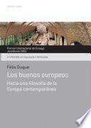 Libro Los buenos europeos