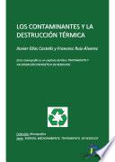 Libro Los contaminantes y la destrucción térmica