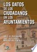 Libro Los datos de los ciudadanos en los ayuntamientos