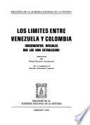 Libro Los límites entre Venezuela y Colombia