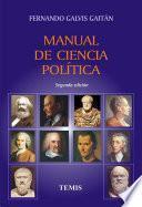 Libro Manual de ciencia política