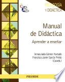 Libro Manual de didáctica