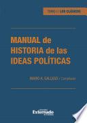 Libro Manual de historia de las ideas políticas