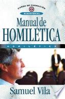 Libro Manual de homilética