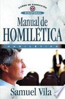 Libro Manual de homiltica