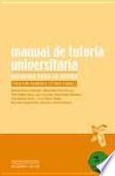 Libro Manual de tutoría universitaria