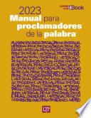 Libro Manual para proclamadores de la palabra® 2023