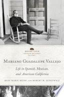 Libro Mariano Guadalupe Vallejo