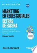 Libro Marketing en Redes Sociales. Detrás de escena