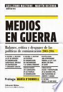 Libro Medios en guerra
