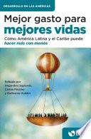 Libro Mejor gasto para mejores vidas