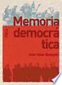 Libro Memoria democrática