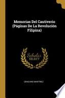 Libro Memorias Del Cautiverio (Páginas De La Revolución Filipina)