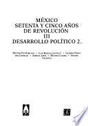 Libro México, setenta y cinco años de revolución