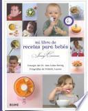 Libro Mi libro de recetas para bebés