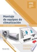 Libro Montaje de equipos de climatización