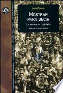 Libro Mostrar para decir