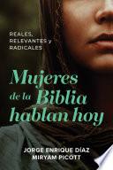 Libro Mujeres de la Biblia hablan hoy