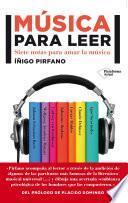 Libro Música para leer