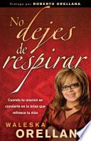 Libro No dejes de respirar