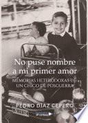 Libro No puse nombre a mi primer amor