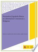 Libro Normativa Española en Libertad de Conciencia Y Religiosa