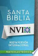 Libro NVI Santa Biblia