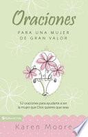 Libro Oraciones para una mujer de gran valor