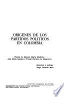 Libro Orígenes de los partidos políticos en Colombia