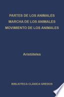 Libro Partes de los animales. Marcha de los animales. Movimiento de los animales.