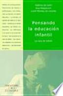 Libro Pensando la educación infantil