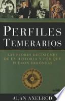 Libro Perfiles temerarios