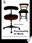 Libro Personality at Work