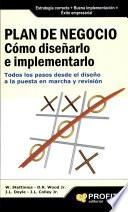 Libro Plan de negocio. Cómo diseñarlo e implementarlo