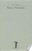 Libro Platón y Parménides