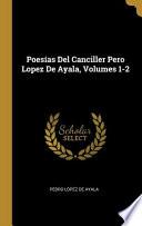 Libro Poesías Del Canciller Pero Lopez De Ayala