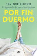 Libro Por fin duermo