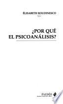 Libro Por qué el psicoanálisis?