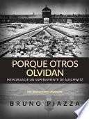 Libro Porque otros olvidan (Traducido)
