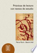 Libro Prácticas de lectura con textos de estudio