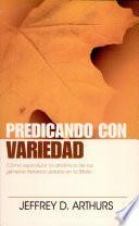 Libro Predicando con variedad