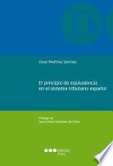 Libro Principio de equivalencia en el sistema tributario español