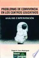 Libro Problemas de convivencia en los centros educativos