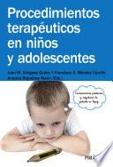 Libro Procedimientos terapéuticos en niños y adolescentes